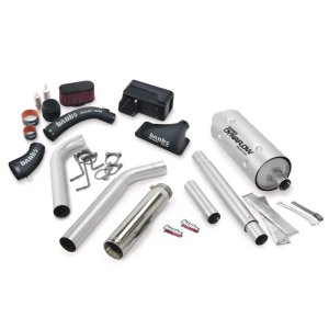 Ford Class-A Motorhome Performance Exhaust - Right Exit - Banks Power - Stinger Catback - Chrome - `16-`17